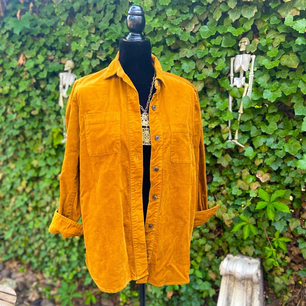 J. Crew Corduroy button down. Size xxs